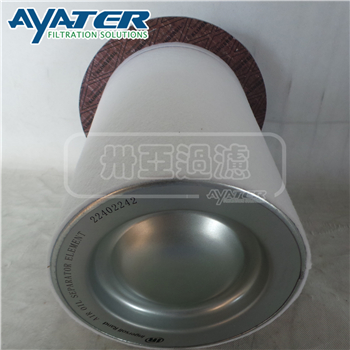 22402242 空压机油气分离器滤芯