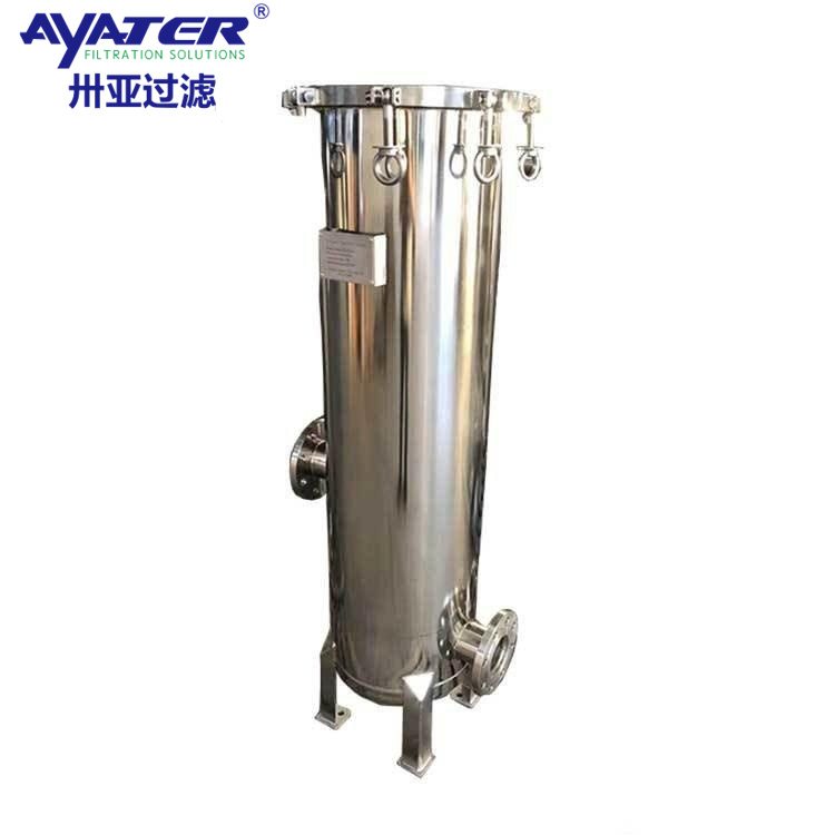 卅亚过滤工业废水处理 精密过滤 不锈钢袋式过滤器