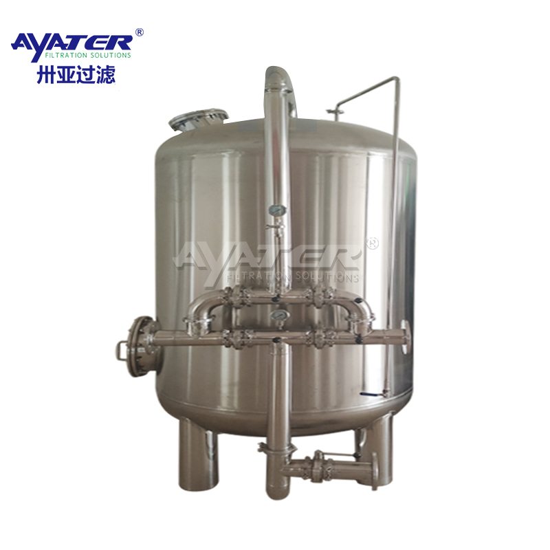 卅亚过滤 农业灌溉全自动多介质过滤器 工业污水处理设备